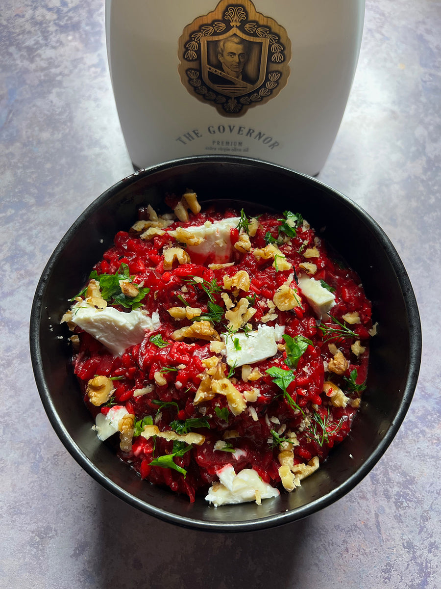 Roasted Beetroot and Goats Cheese Risotto The Governor