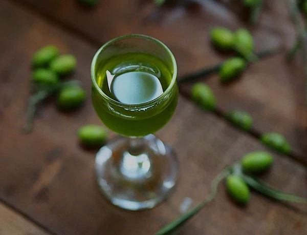 Drinking extra virgin olive oil